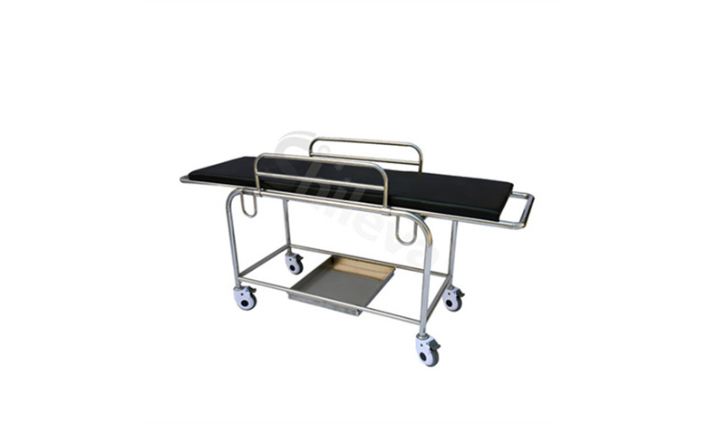小四輪擔架車SLV-B4305S Stainless-steel Stretcher with Four Castors