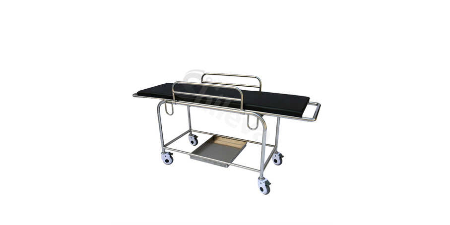 小四輪擔架車SLV-B4305S Stainless-steel Stretcher with Four Castors 小四輪擔架車SLV-B4305S Stainless-steel Stretcher with Four Castors