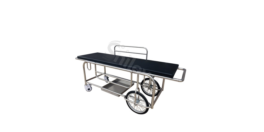不銹鋼擔架車SLV-B4307S Stainless-steel Stretcher with Four Castors 不銹鋼擔架車SLV-B4307S Stainless-steel Stretcher with Four Castors